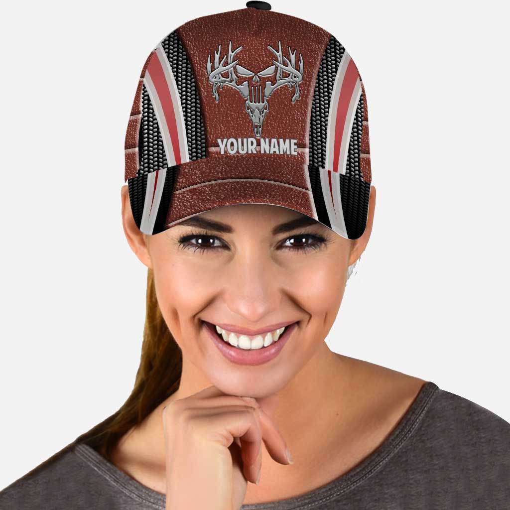 Love Hunting - Personalized Classic Cap With Metal Pattern Print