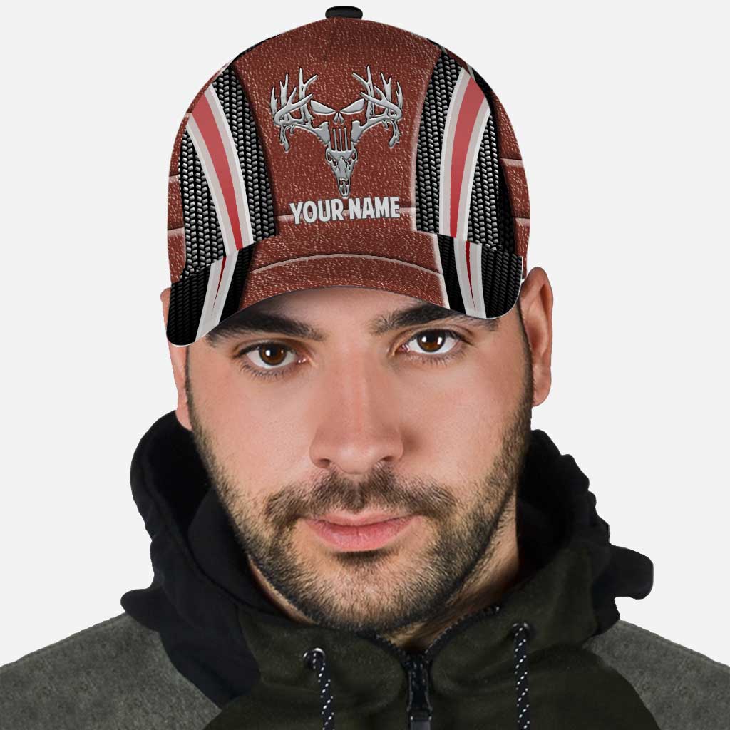 Love Hunting - Personalized Classic Cap With Metal Pattern Print