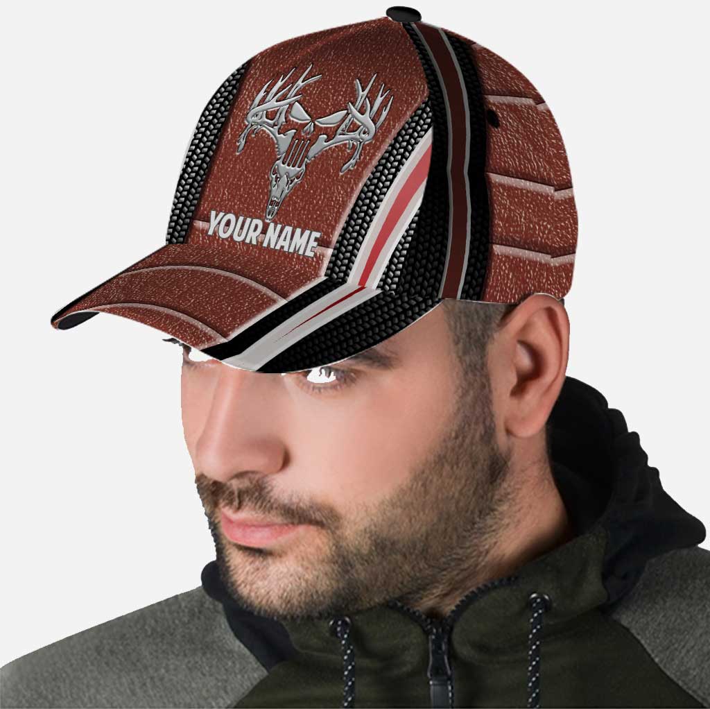 Love Hunting - Personalized Classic Cap With Metal Pattern Print