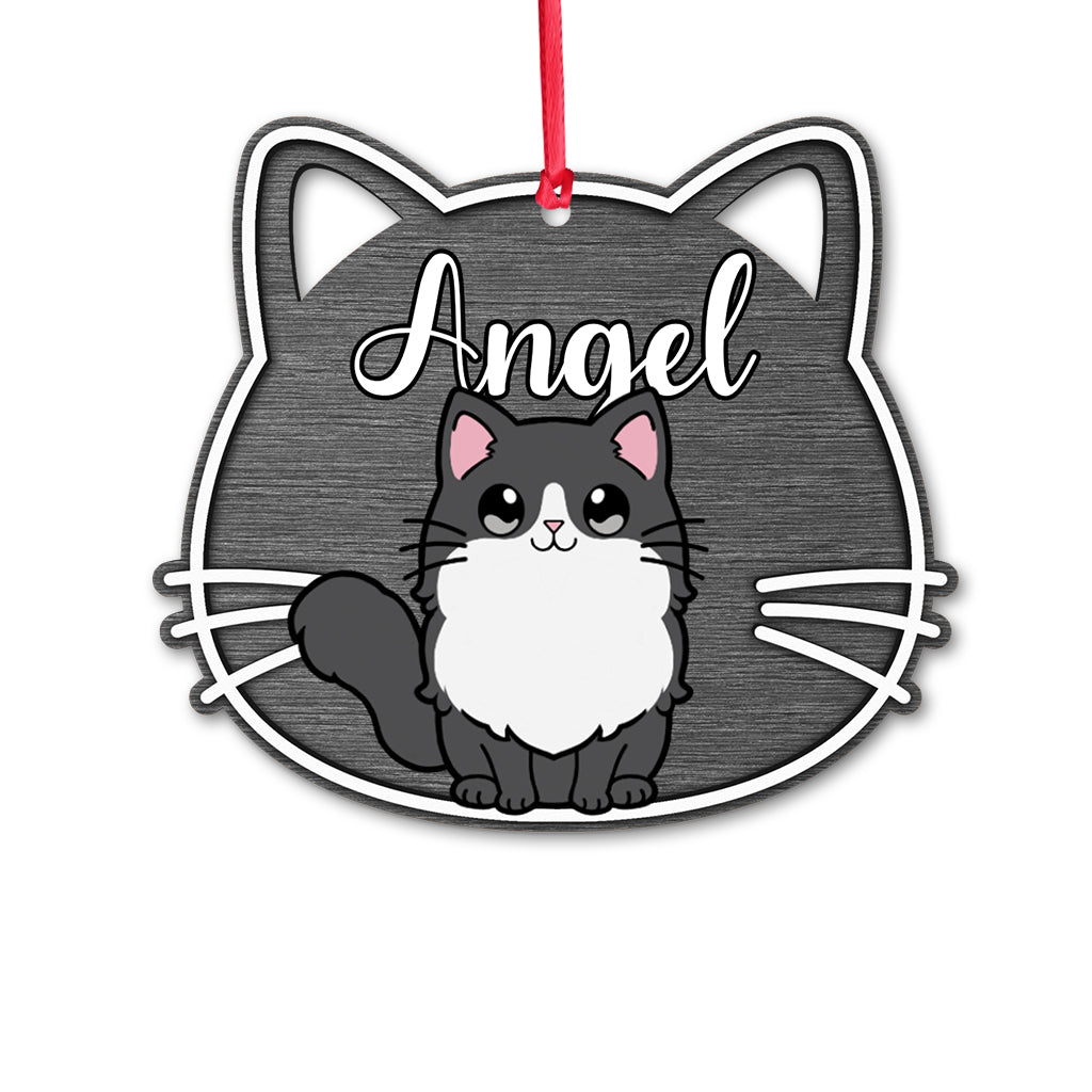 Meowy Christmas - Personalized Cat Ornament