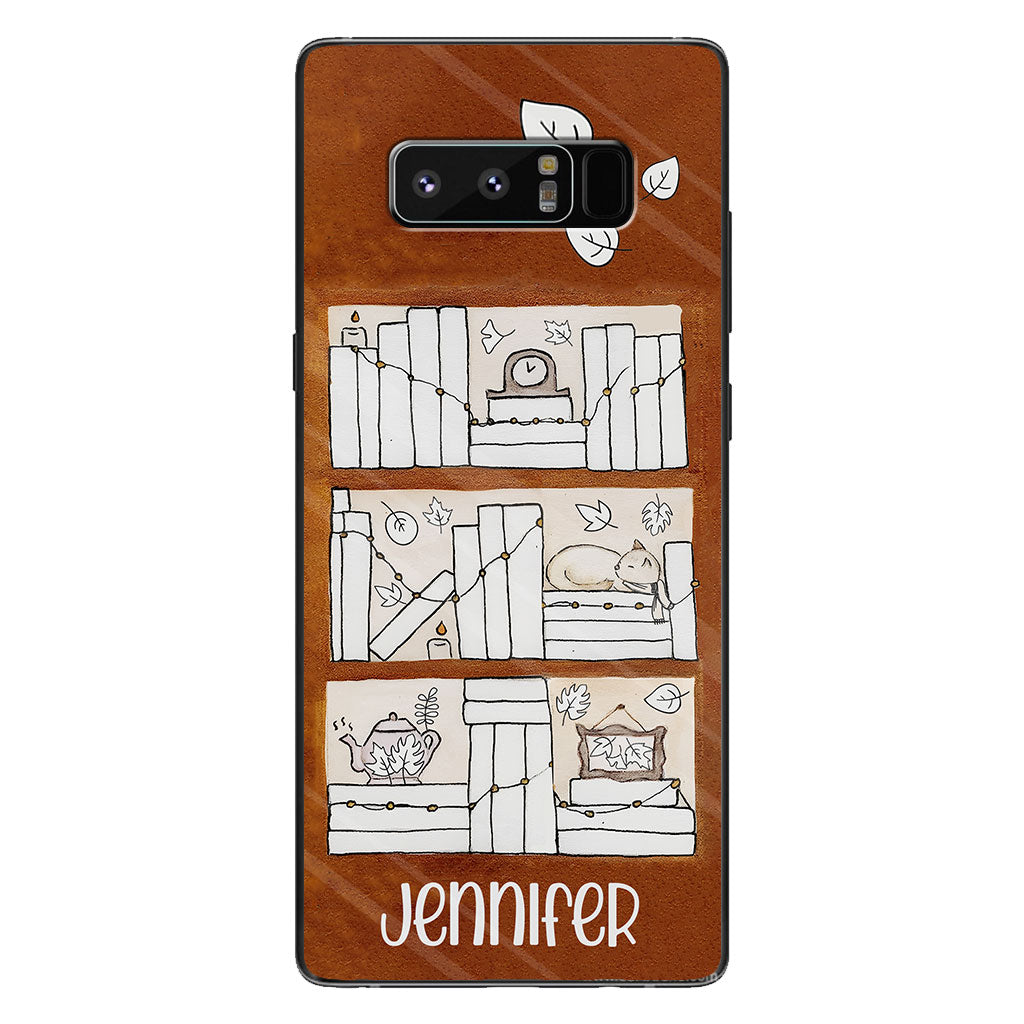 Four Seasons Reading Tracker - Personalized Book Phone Case