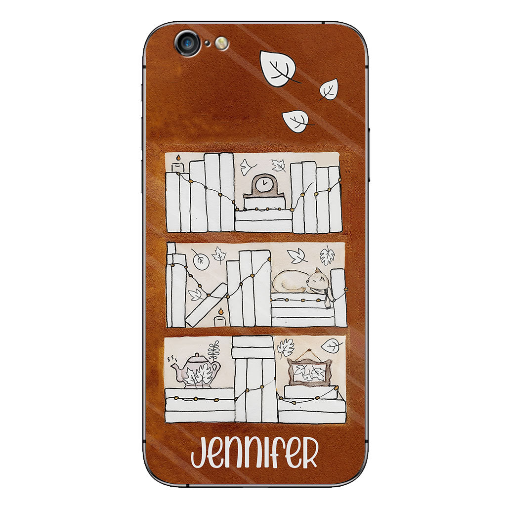 Four Seasons Reading Tracker - Personalized Book Phone Case