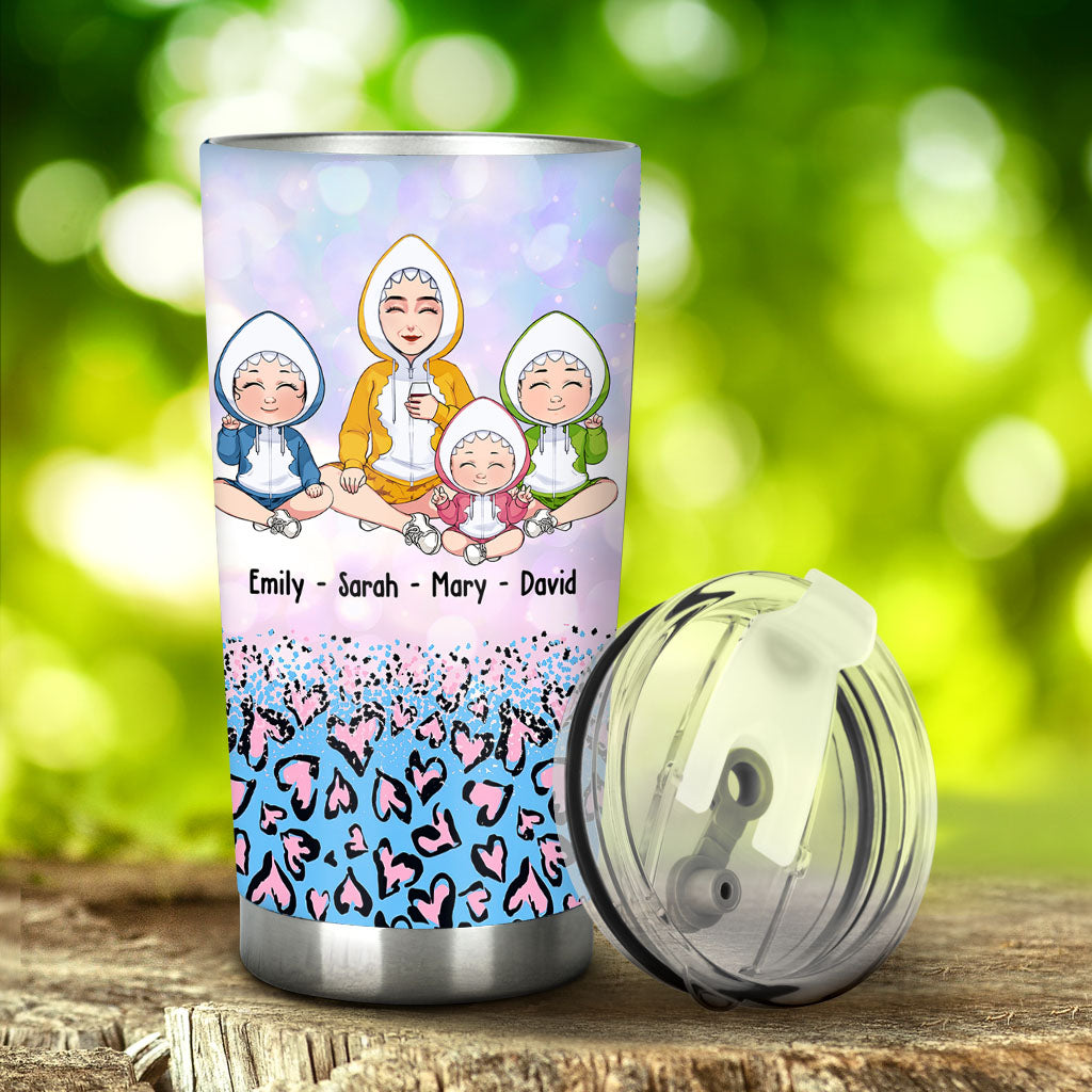 Mama Shark Need A Drink - Personalized Mother's Day Mother Tumbler