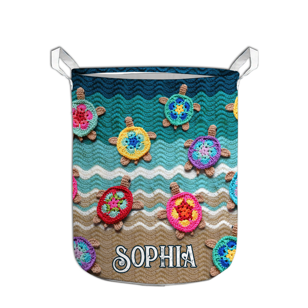 Love Turtles - Personalized Turtle Storage Basket