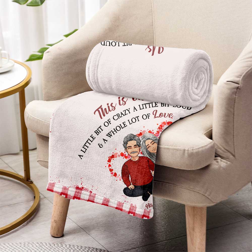 This Is Us - Personalized Couple Blanket