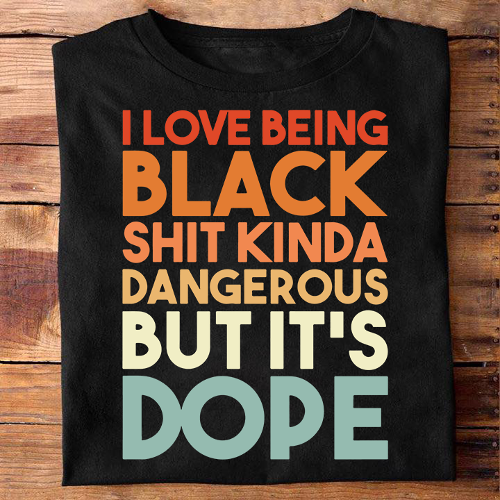 Black Dope T-Shirt & Hoodie für Afroamerikaner 0224