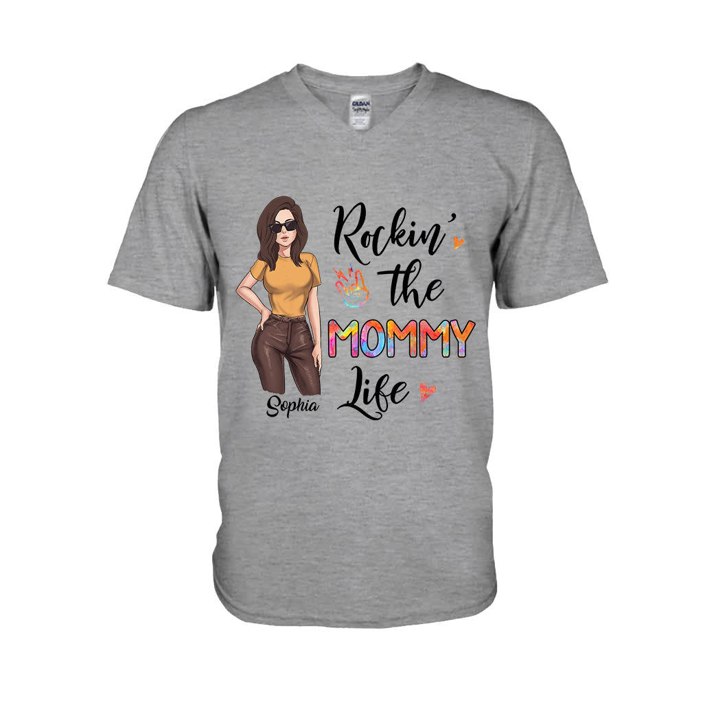 Rockin' The Nana Life - Gift for grandma, mom - Personalized T-shirt And Hoodie