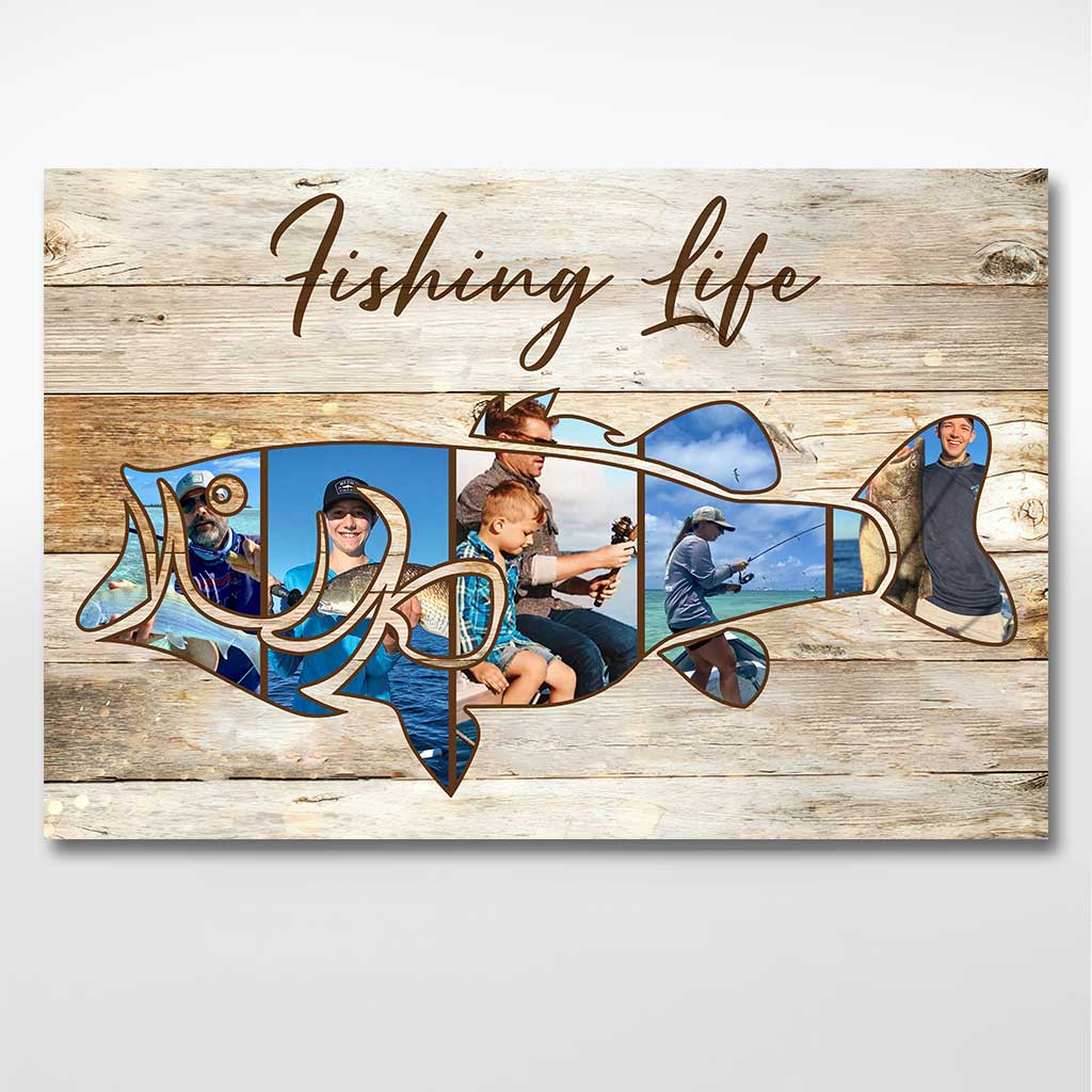 Fishing Life - Personalized Poster