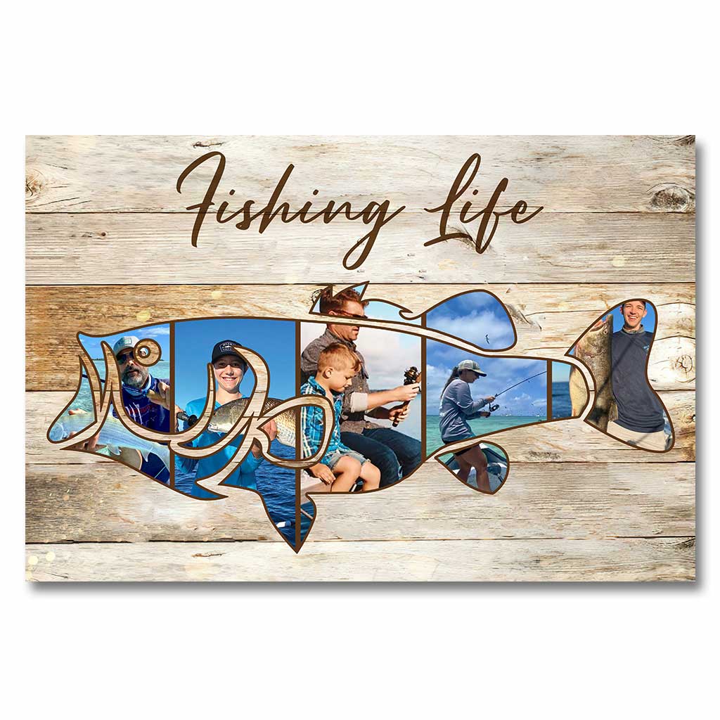 Fishing Life - Personalized Poster