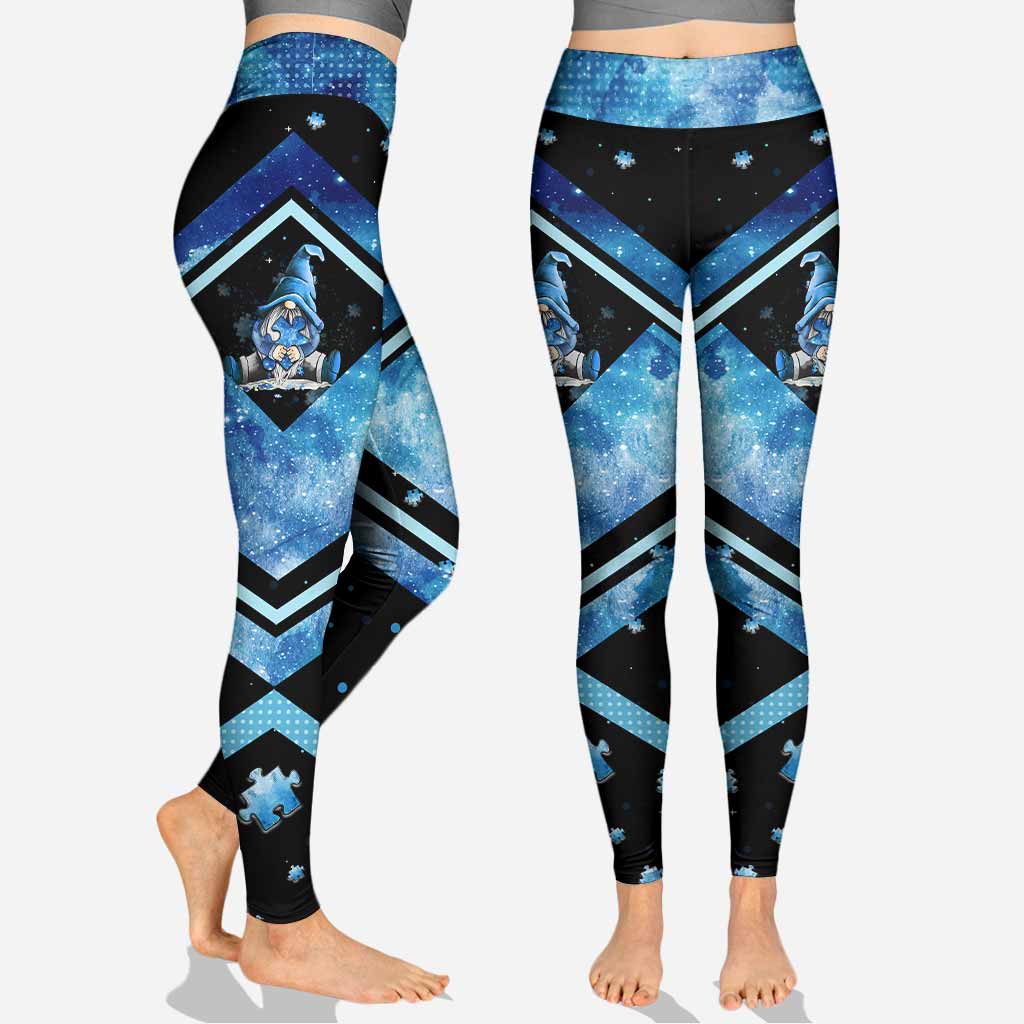 Love Needs No Words - Personalized Autism Awareness Hoodie and Leggings