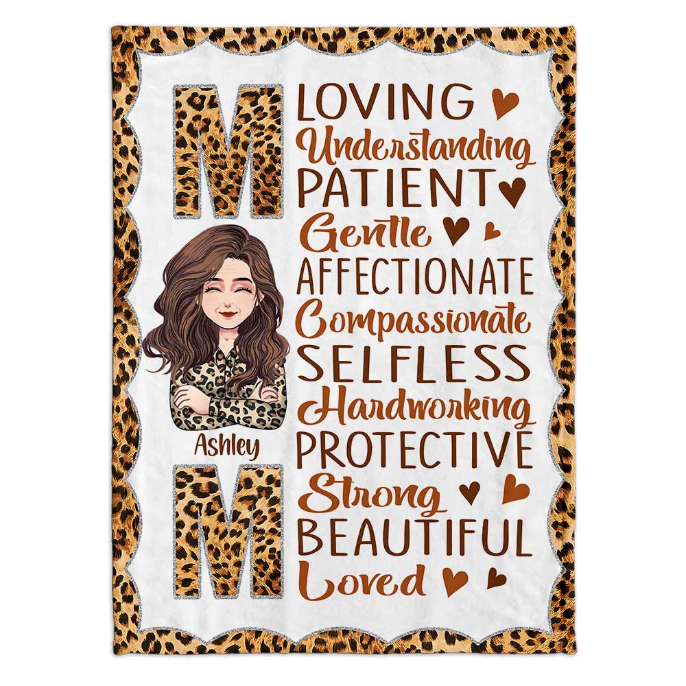 Mom - Personalized Mother's Day Mother Blanket
