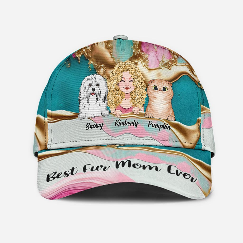 Best Fur MomDad Ever - Personalized Dog Classic Cap