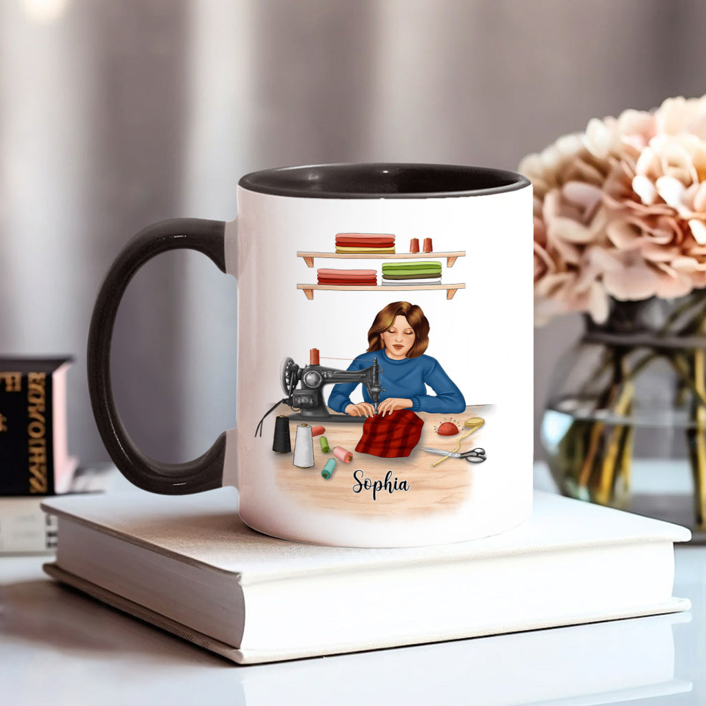 My Sewing Space - Personalized Sewing Accent Mug