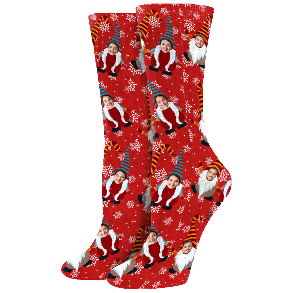 Merry Christmas - Personalized Couple Socks