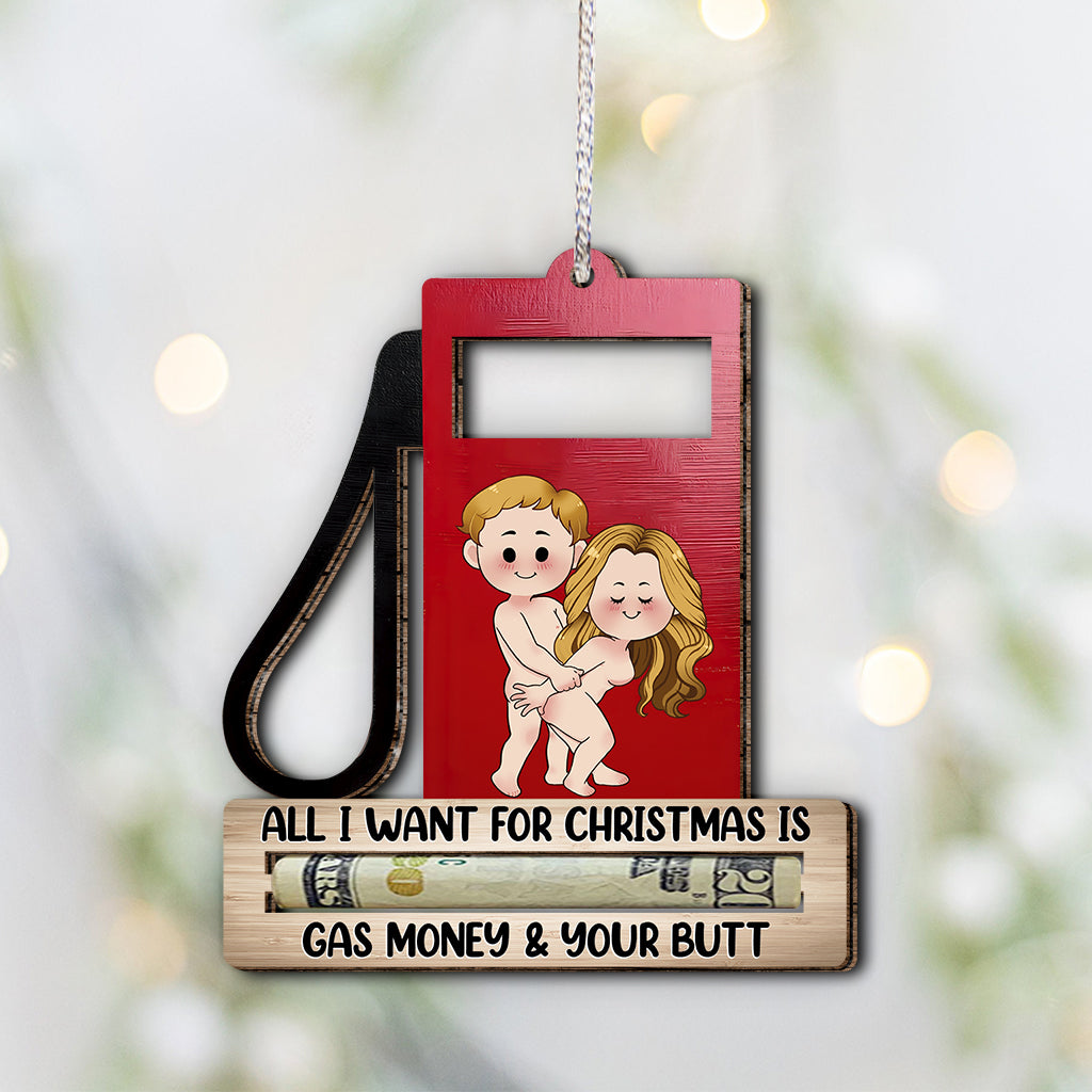 All I Want For Christmas - gift for husband, boyfriend, wife, girlfriend - Personalized Ornament