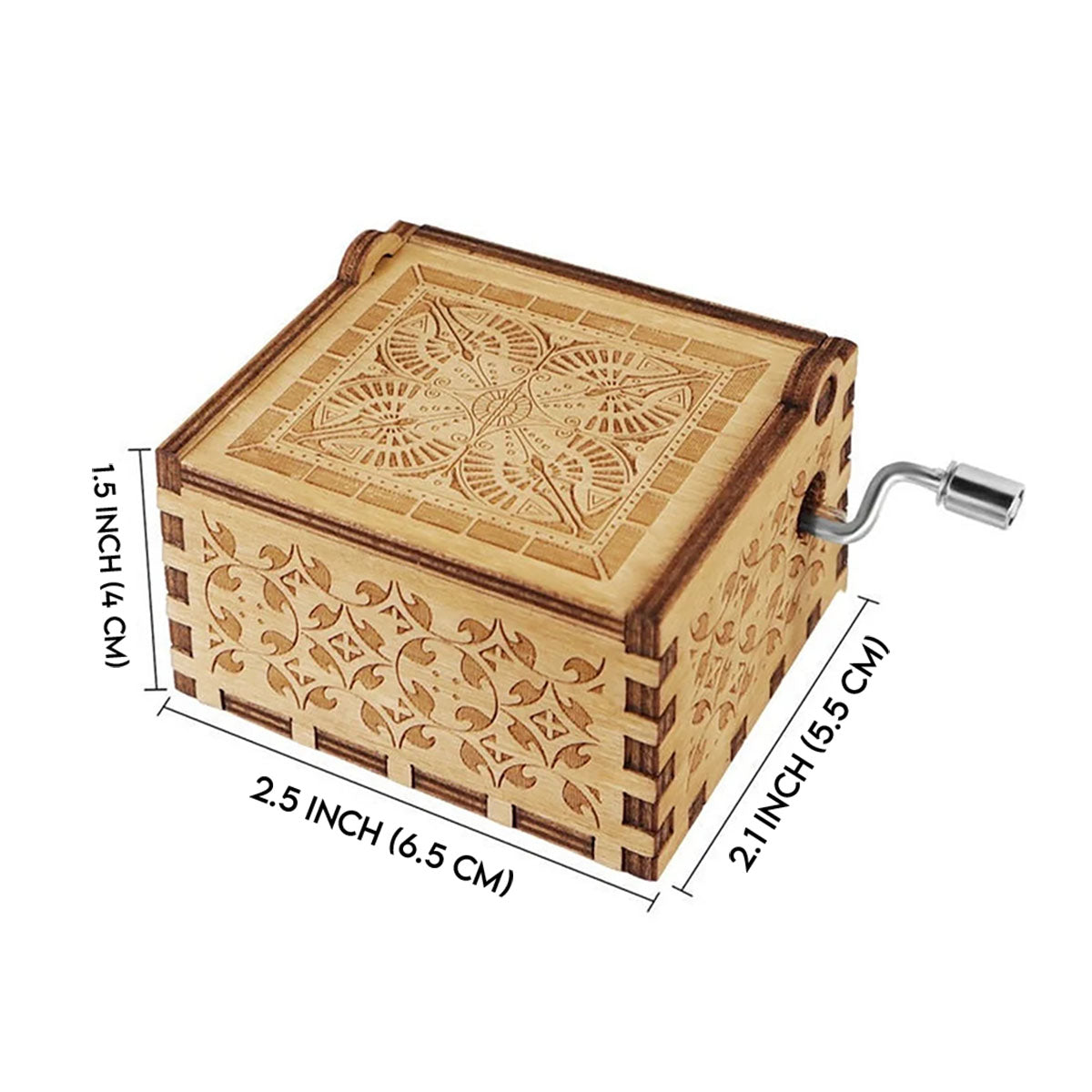 I'm Yours - Personalized Couple Hand Crank Music Box