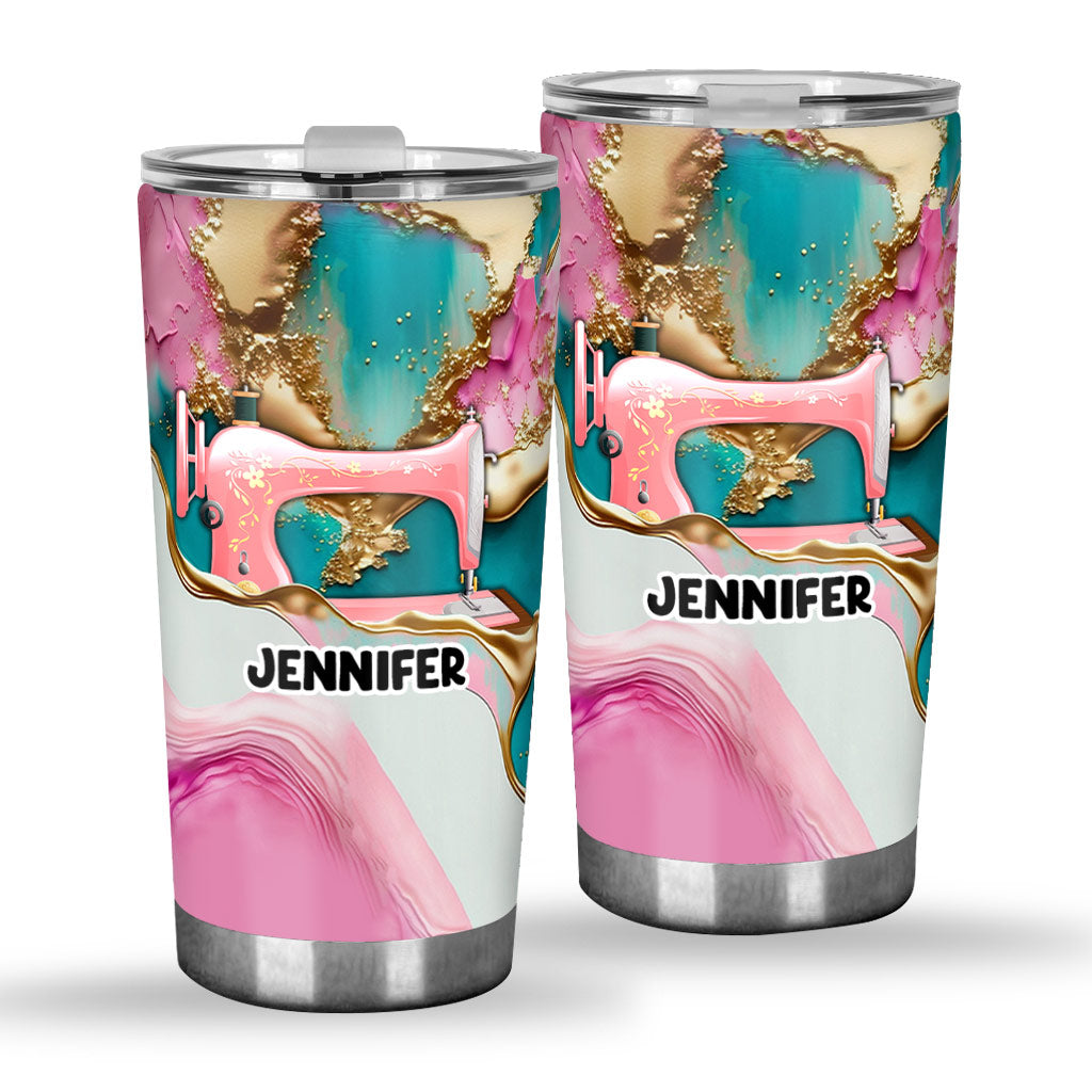 Love Sewing - Personalized Sewing Tumbler