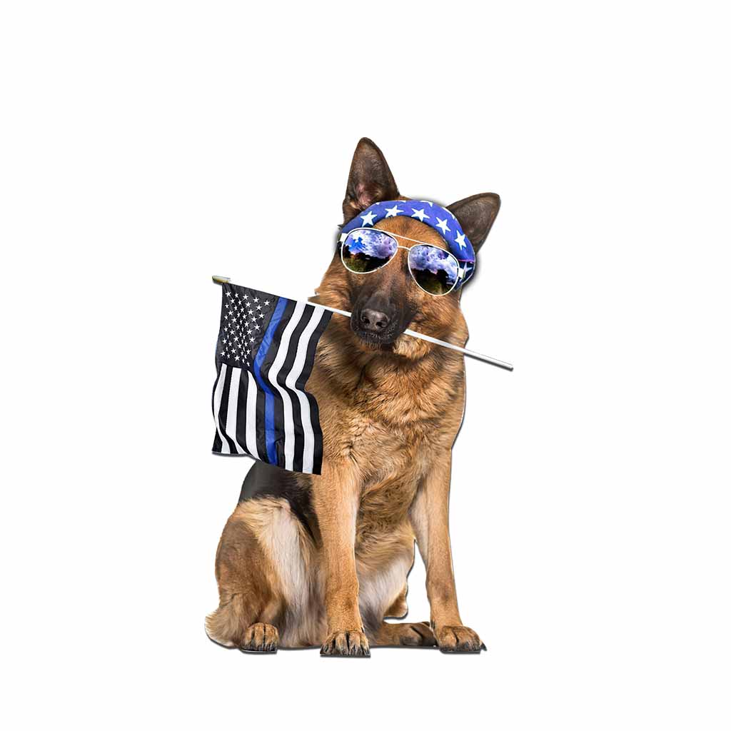 K9 - Police Cut Metal Sign