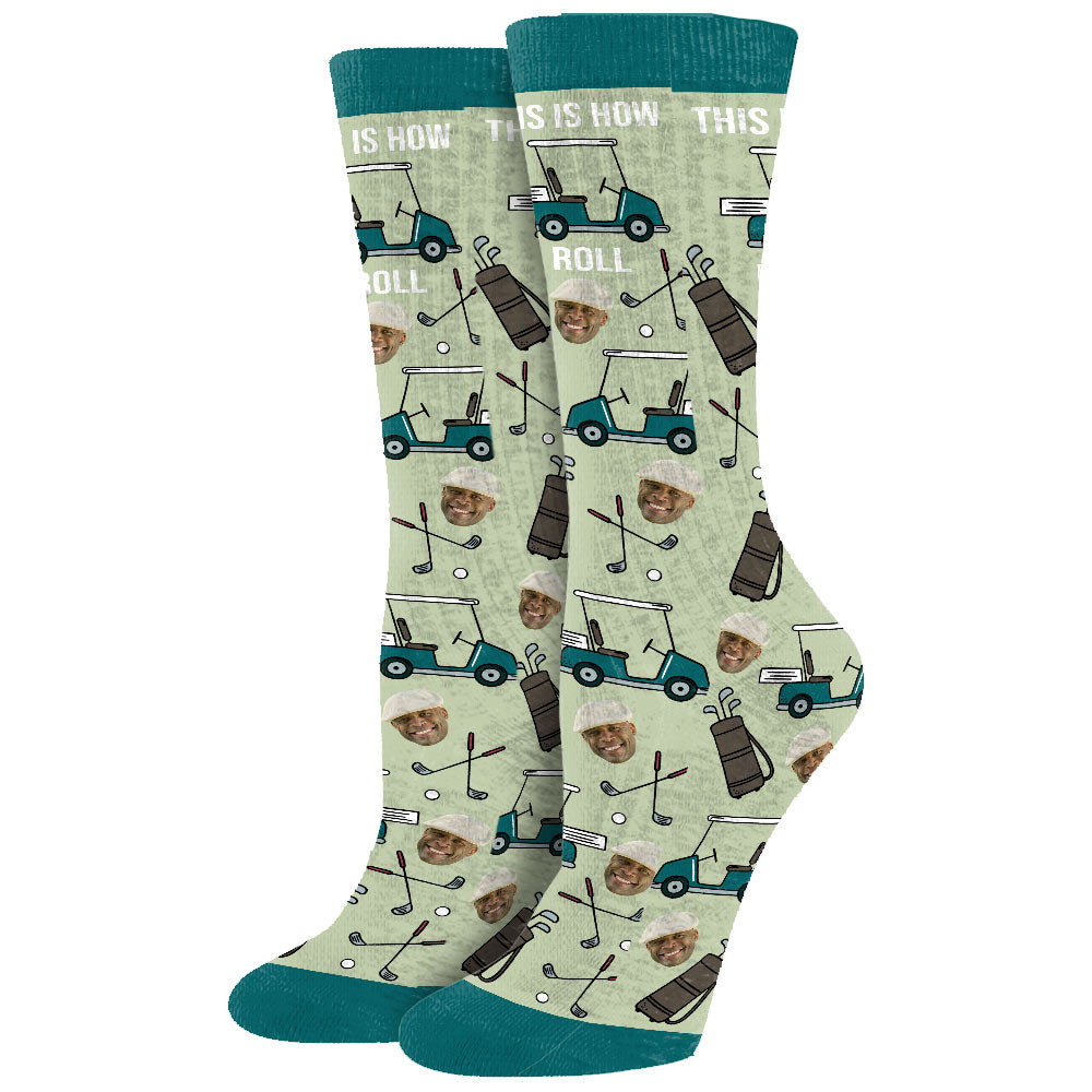 This Is How I Roll - Personalized Golf Socks