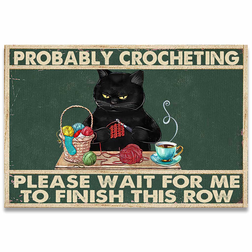 Probably Crocheting - Crocheting Doormat