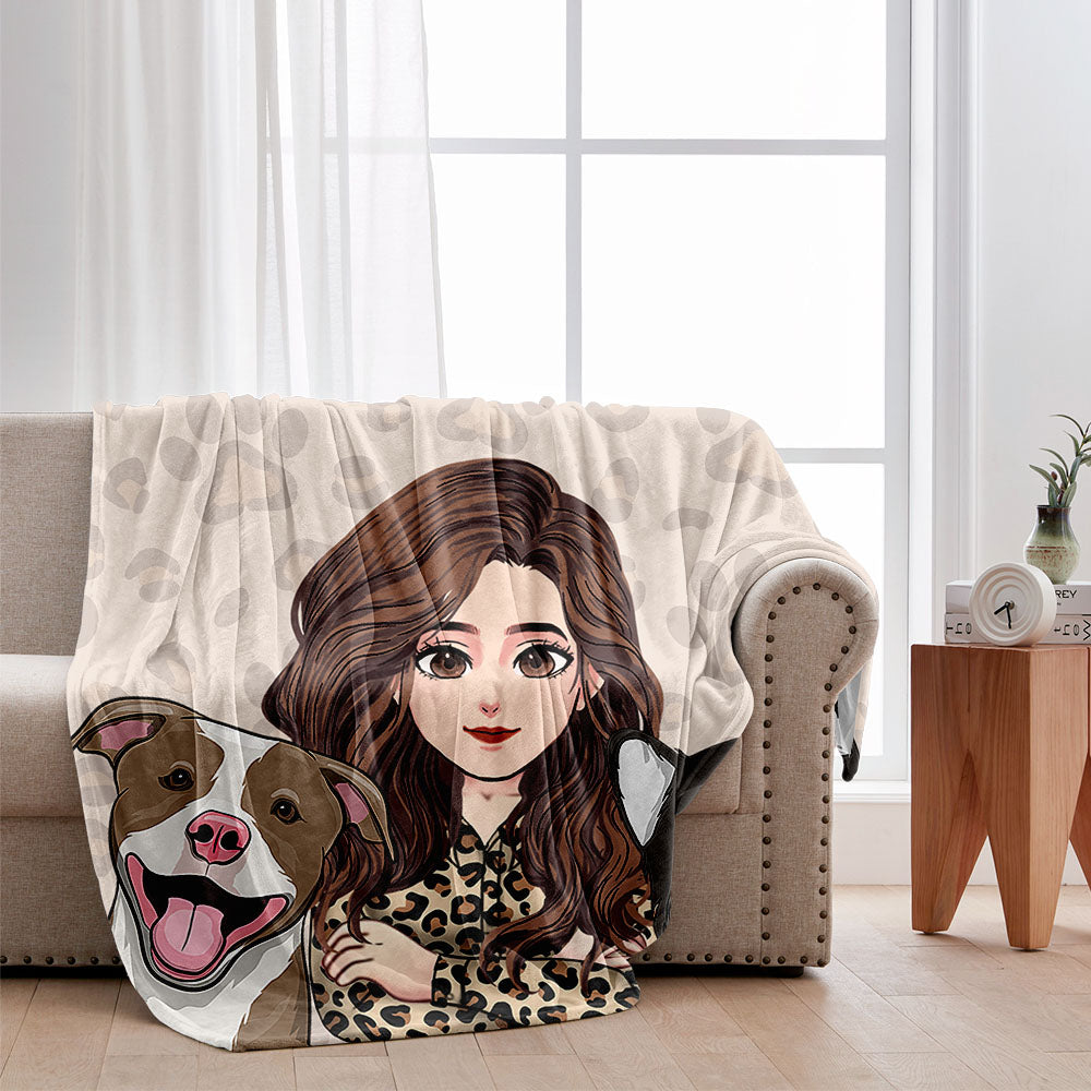 Cat Mom - Cat gift for cat lover - Personalized Blanket