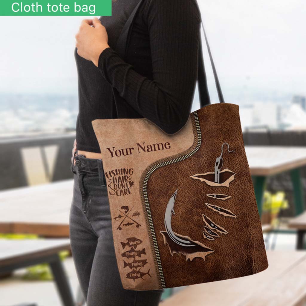 Btches Catch Fishes Personalized Tote Bag