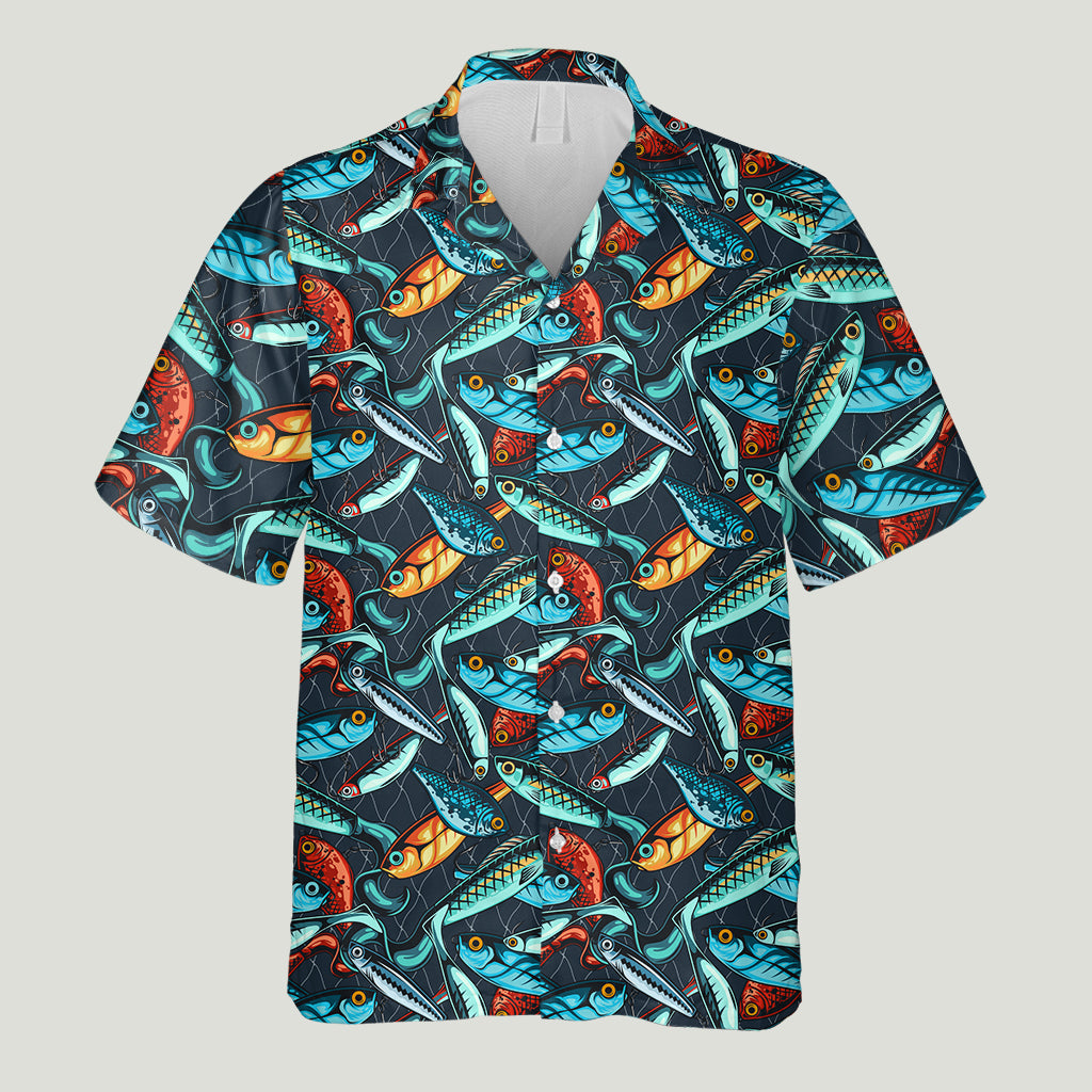 Reel Cool Dad Fishing Hawaiian Shirt
