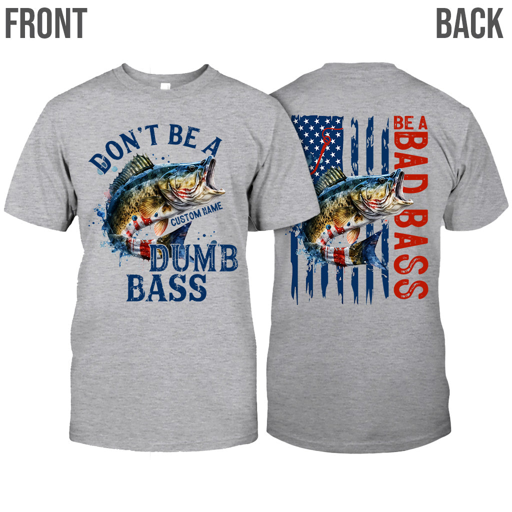 Sei ein böser Bass – Personalisiertes Angel-T-Shirt und Hoodie