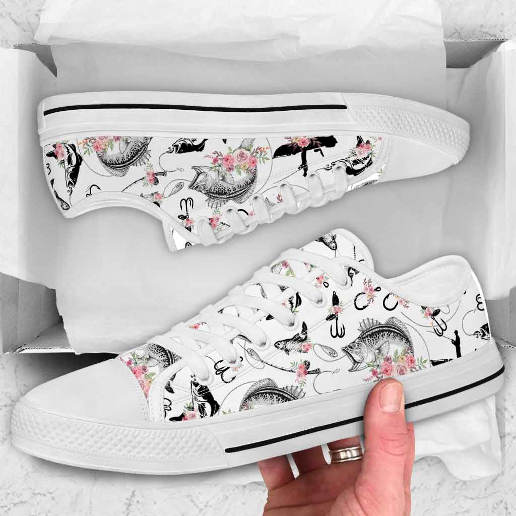 Love Fishing - Low Top Shoes 112021