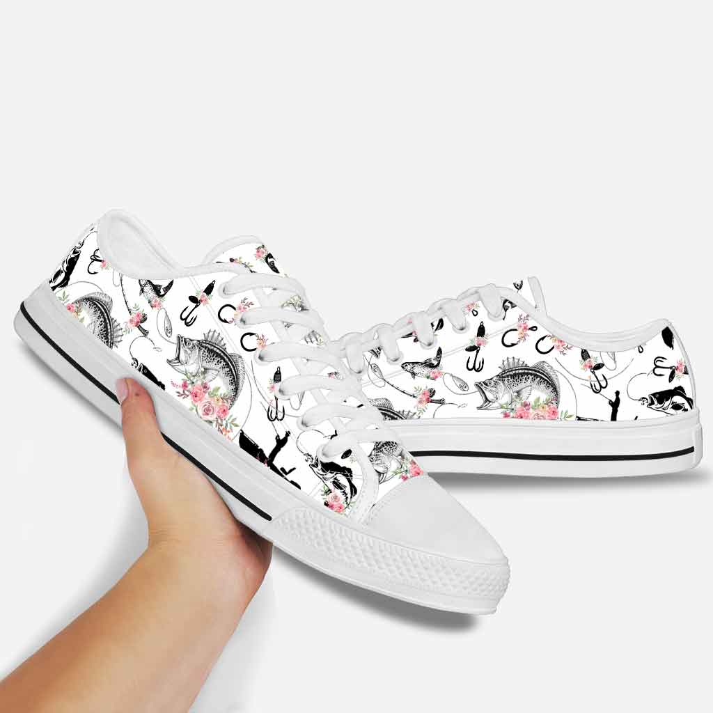 Love Fishing - Low Top Shoes 112021