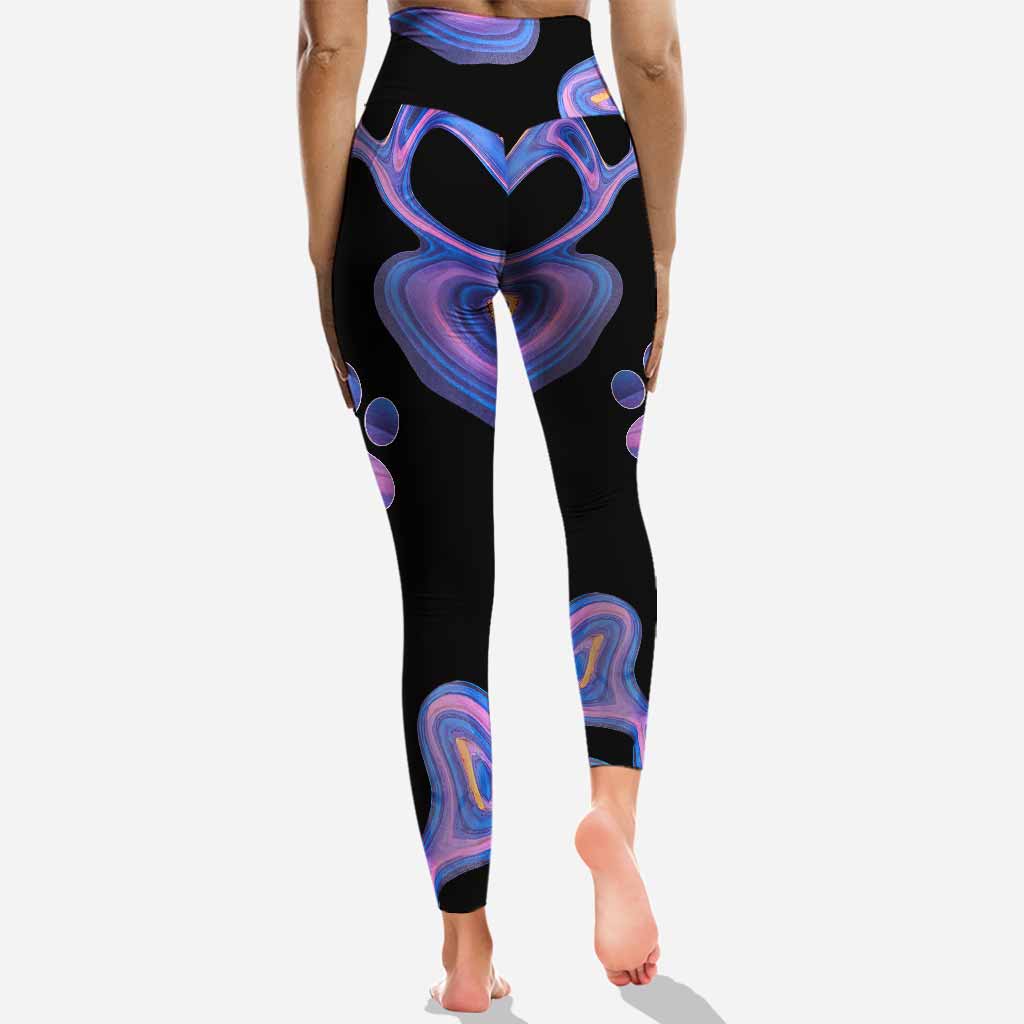 Dog Lovers You'll Never Walk Alone - Personalized Hoodie and Leggings
