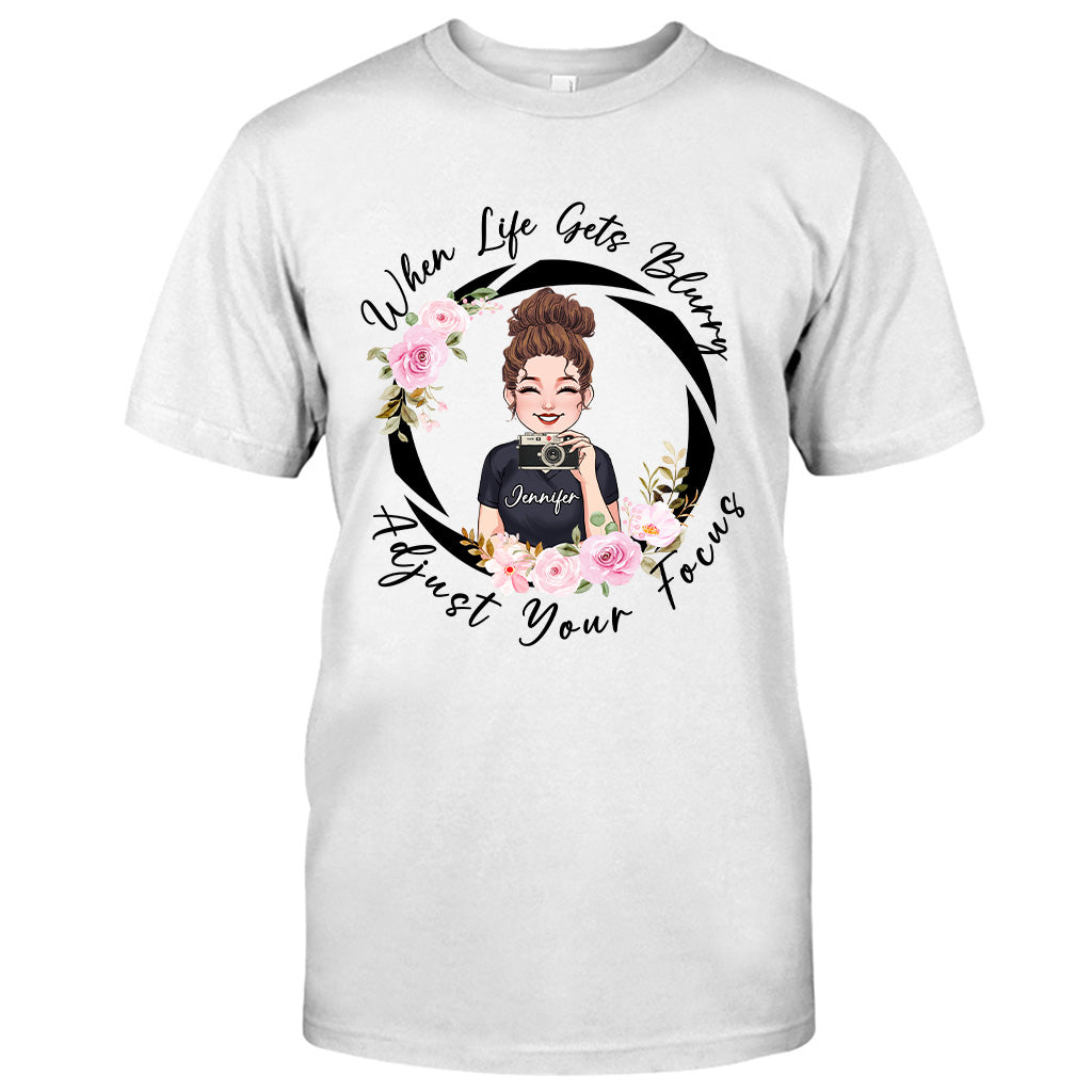 Ajustez votre mise au point - T-shirt et sweat à capuche personnalisés pour la photographie