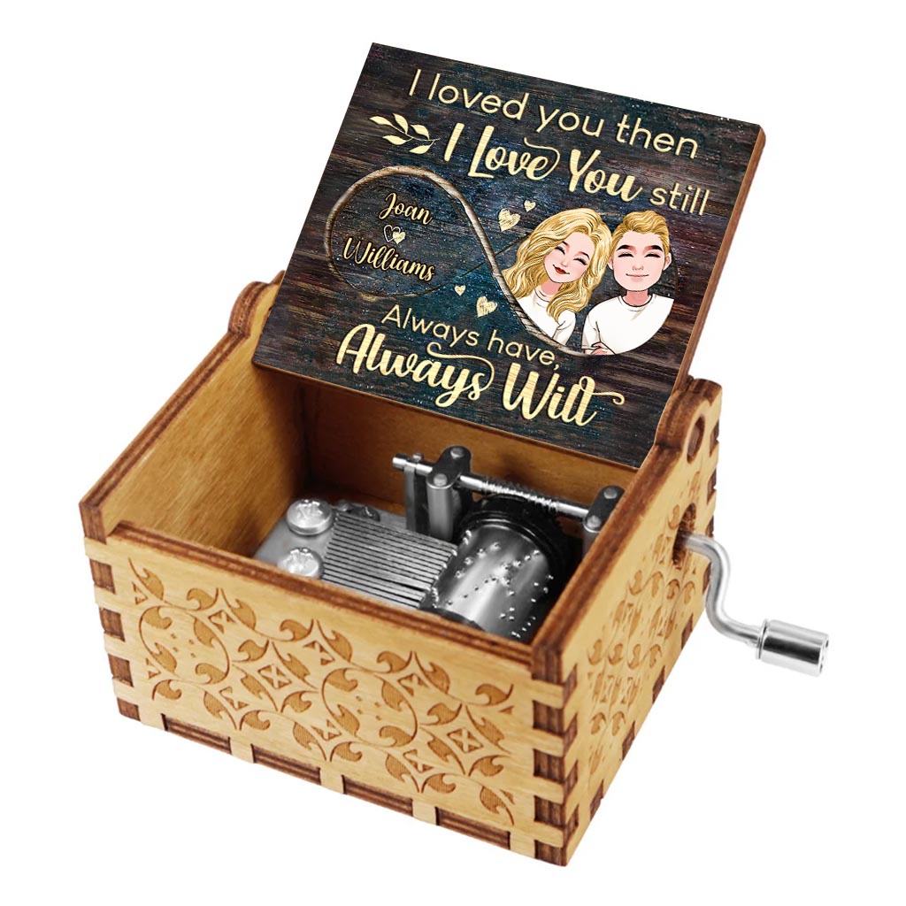 You Are My Sunshine - Personalized Couple Hand Crank Music Box
