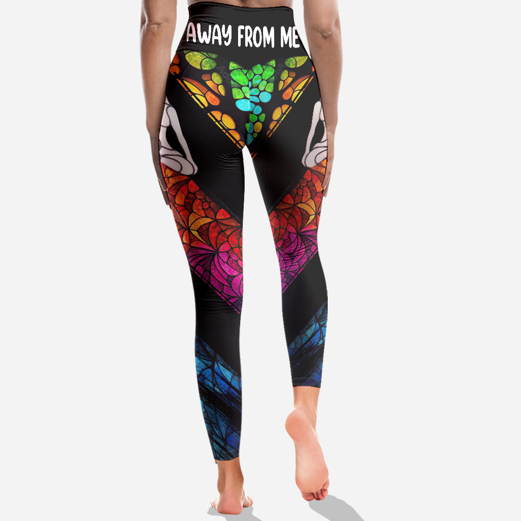 Namastay Away From Me - Personalized Yoga Leggings