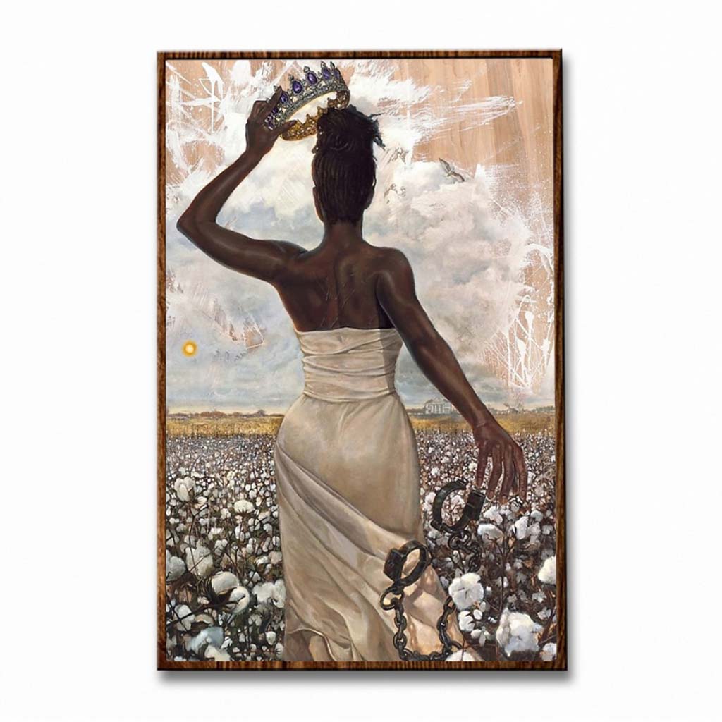 Black Queen - African American Poster 112021