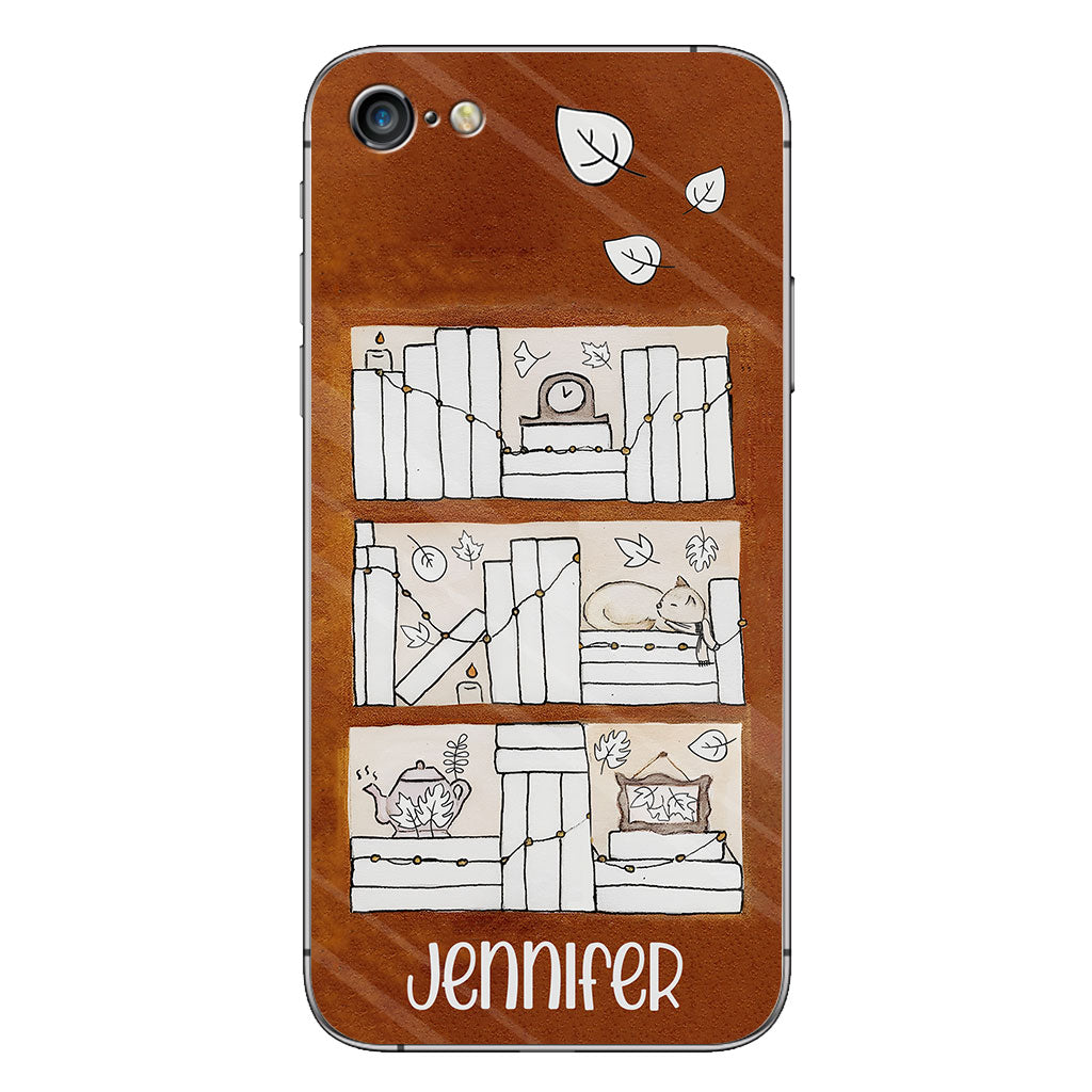 Four Seasons Reading Tracker - Personalized Book Phone Case
