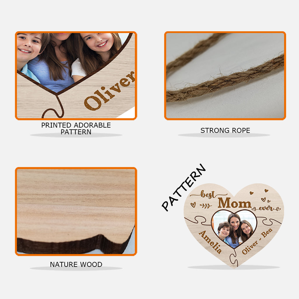Best Nana Ever - Gift for grandma, grandpa, mom, dad, aunt, uncle, sister, brother - Personalized Wood Sign