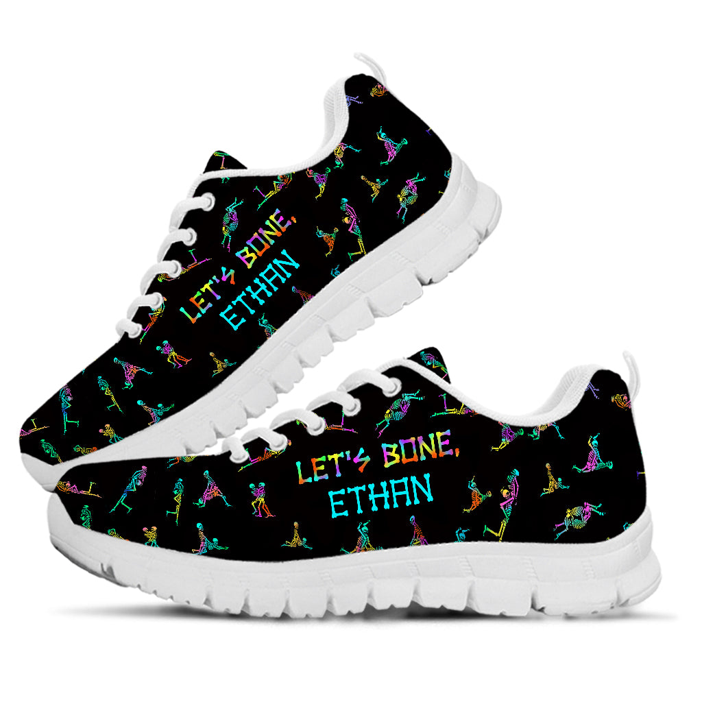 Let's Bone - Personalized Skull Sneakers
