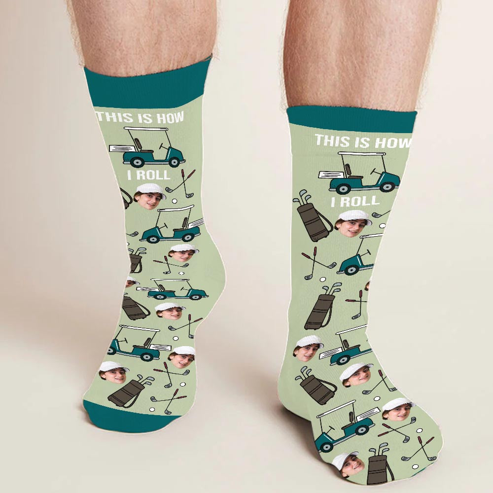 This Is How I Roll - Personalized Golf Socks