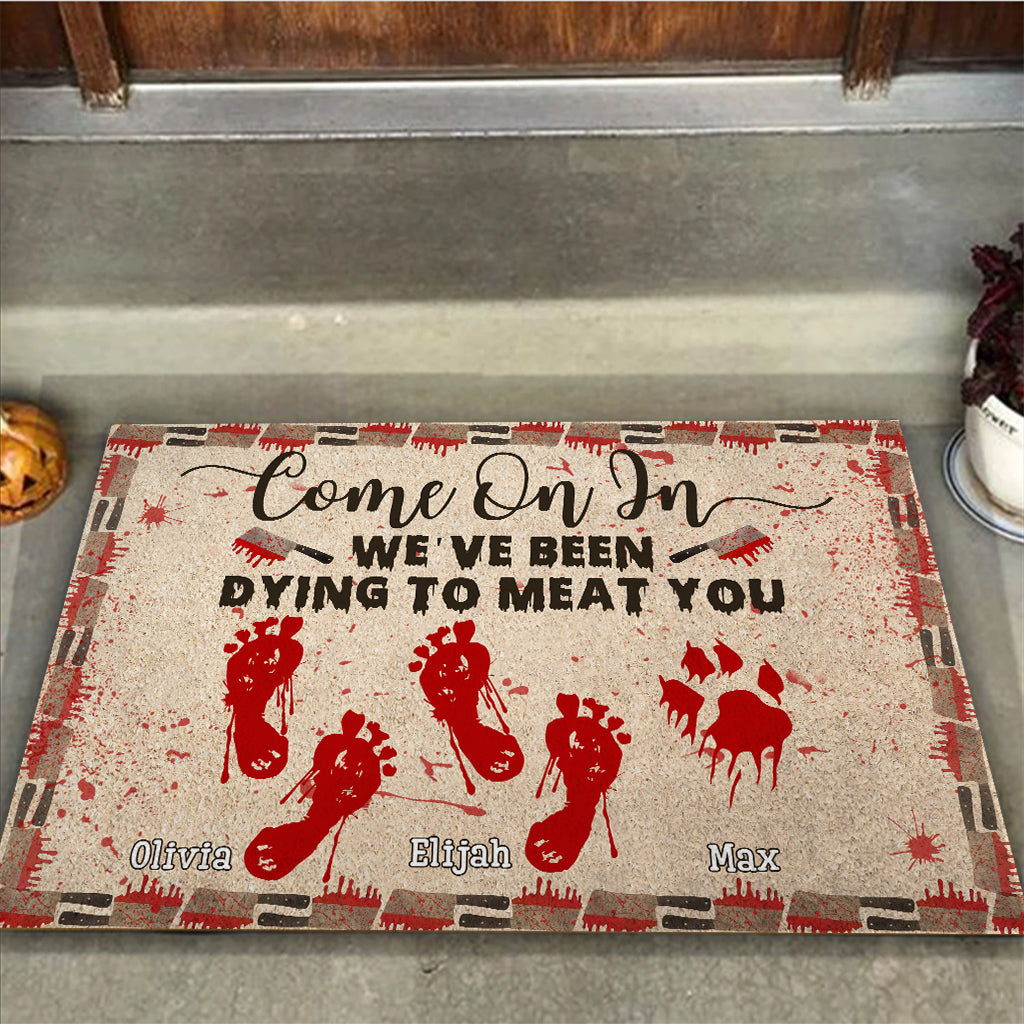 Come On In - Personalized Family Doormat