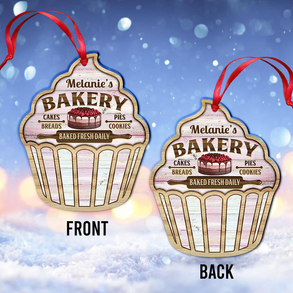 Just A Girl Who Loves Baking - Personalized Baking Ornament