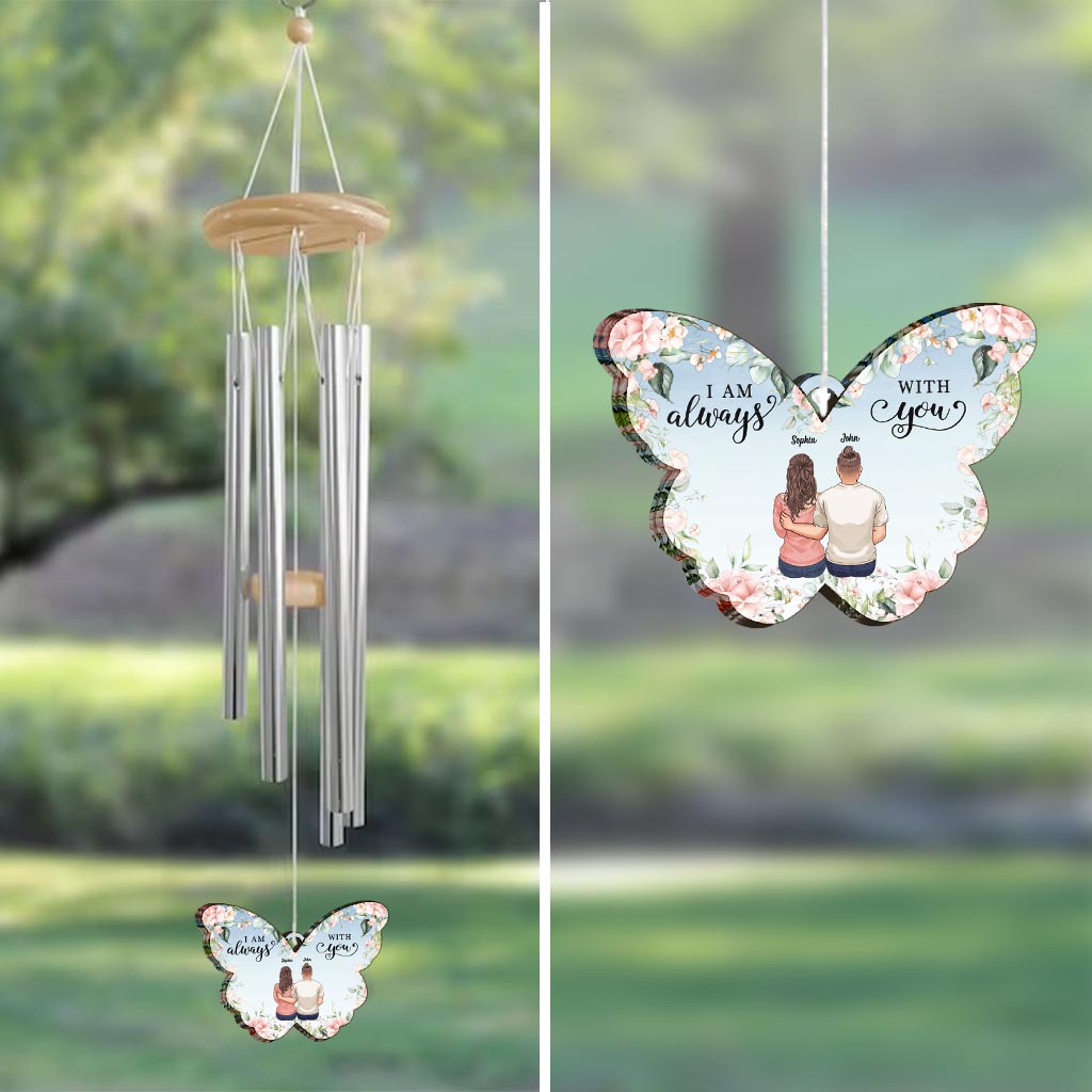 I'm Always With You - Personalized Memorial Wind Chime
