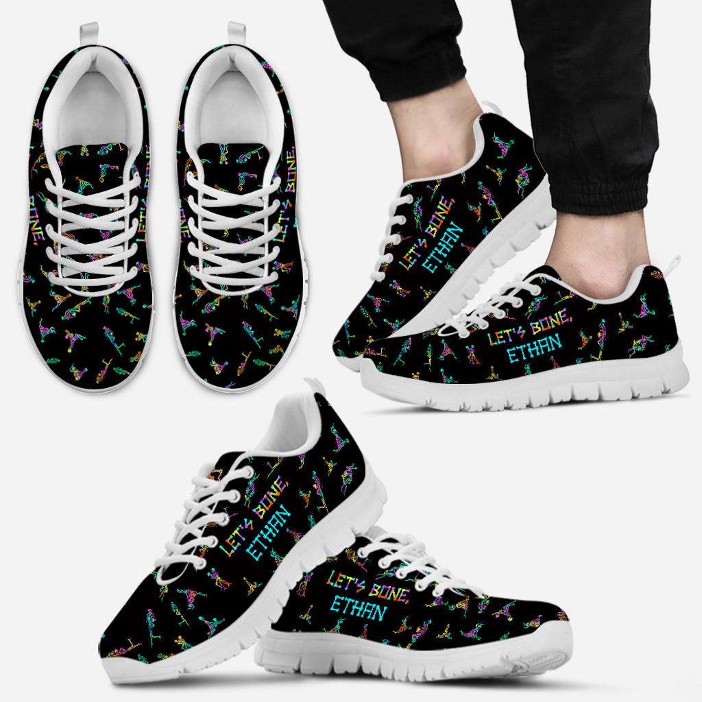 Let's Bone - Personalized Skull Sneakers