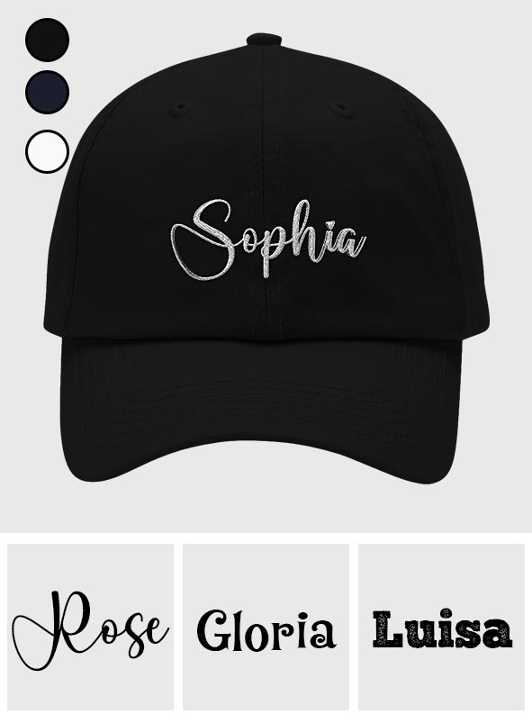 Custom Name - Personalized Bestie Embroidered Classic Cap