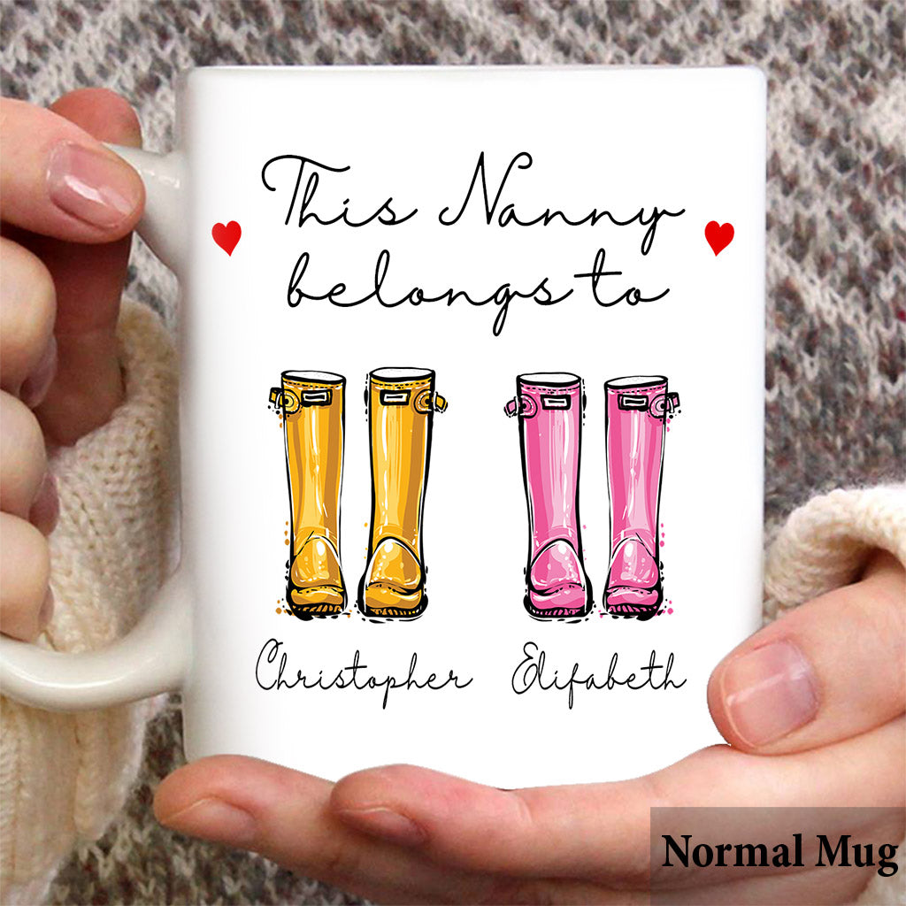 This Grandma/Nana/Mom Belong To - Personalized Grandma Mug