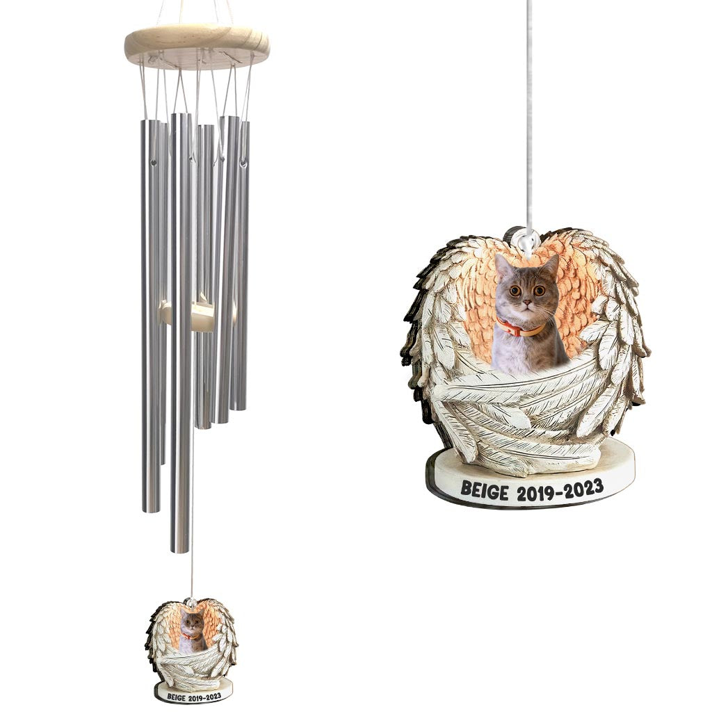 My Angel - Dog gift for who lose dog, who lose cat - Personalized Wind Chime