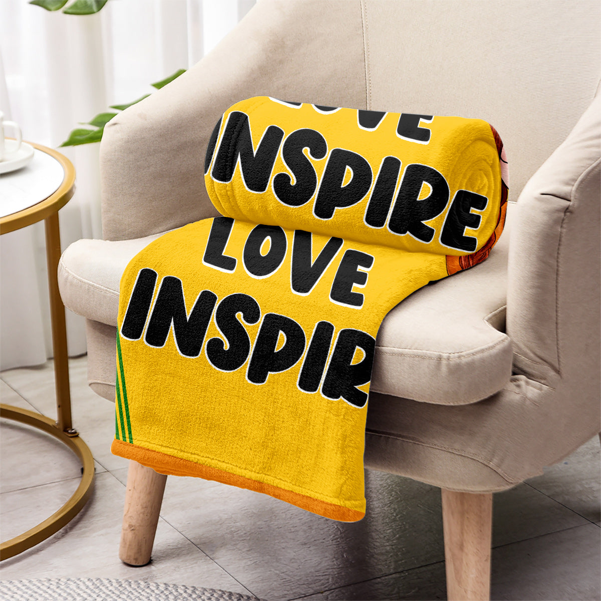 Teach Love Inspire - Personalized Teacher Blanket