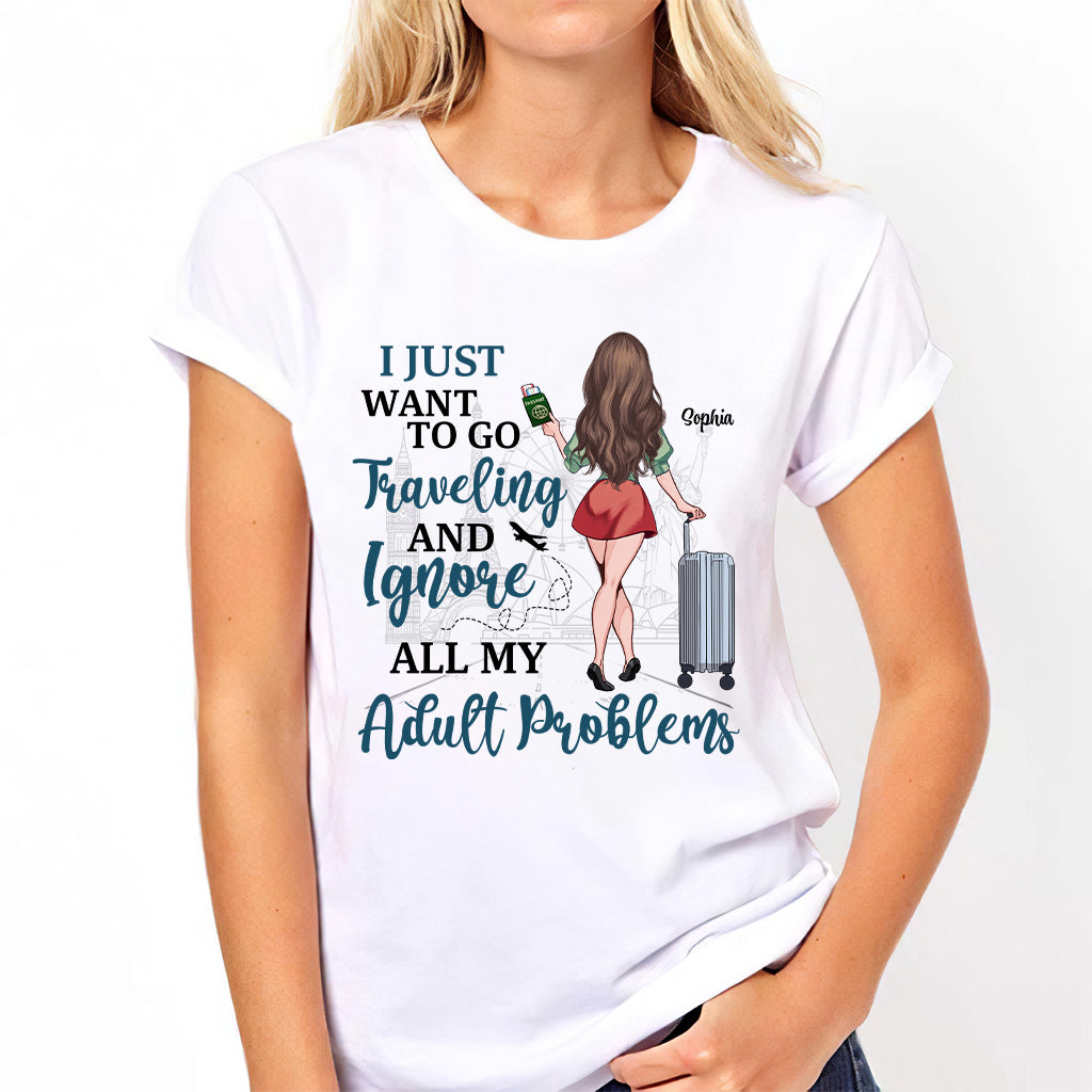 So The Adventure - Travelling gift for mom, daughter, granddaughter, wife, girlfriend, friend - Personalized T-shirt And Hoodie