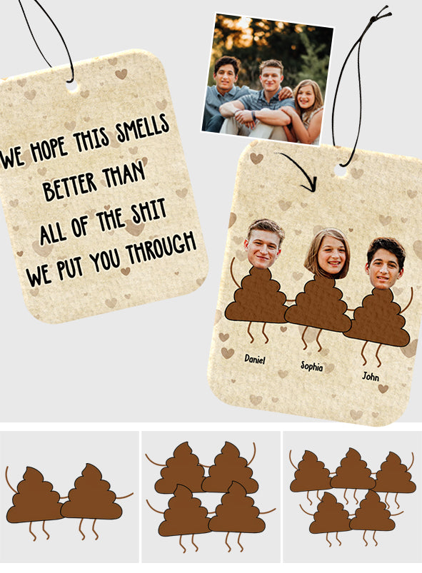 Hope This Smells Better - Personalized Mother Rectangle Air Freshener