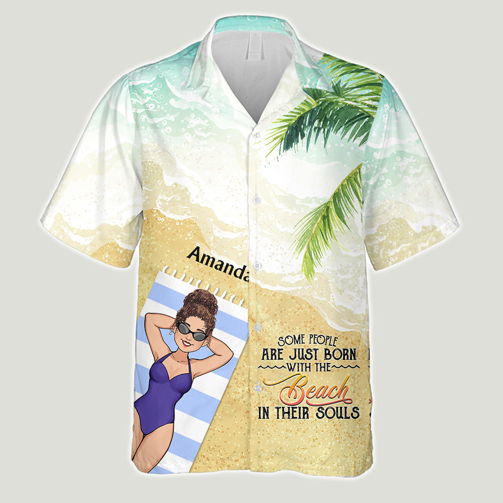 The Beach Is Calling And I Must Go - Sea Lover gift for friend, sister, girlfriend, wife, mom, brother, dad, husband, boyfriend - Personalized Hawaiian Shirt